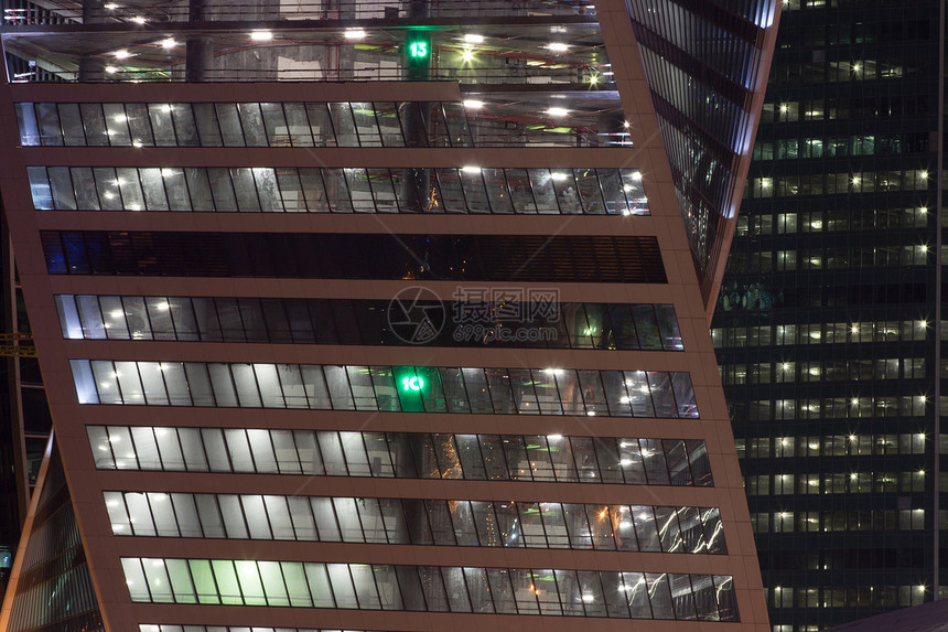 正在建造摩天大楼的元素工地建筑学中心商业螺旋起重机首都金融公司景观图片