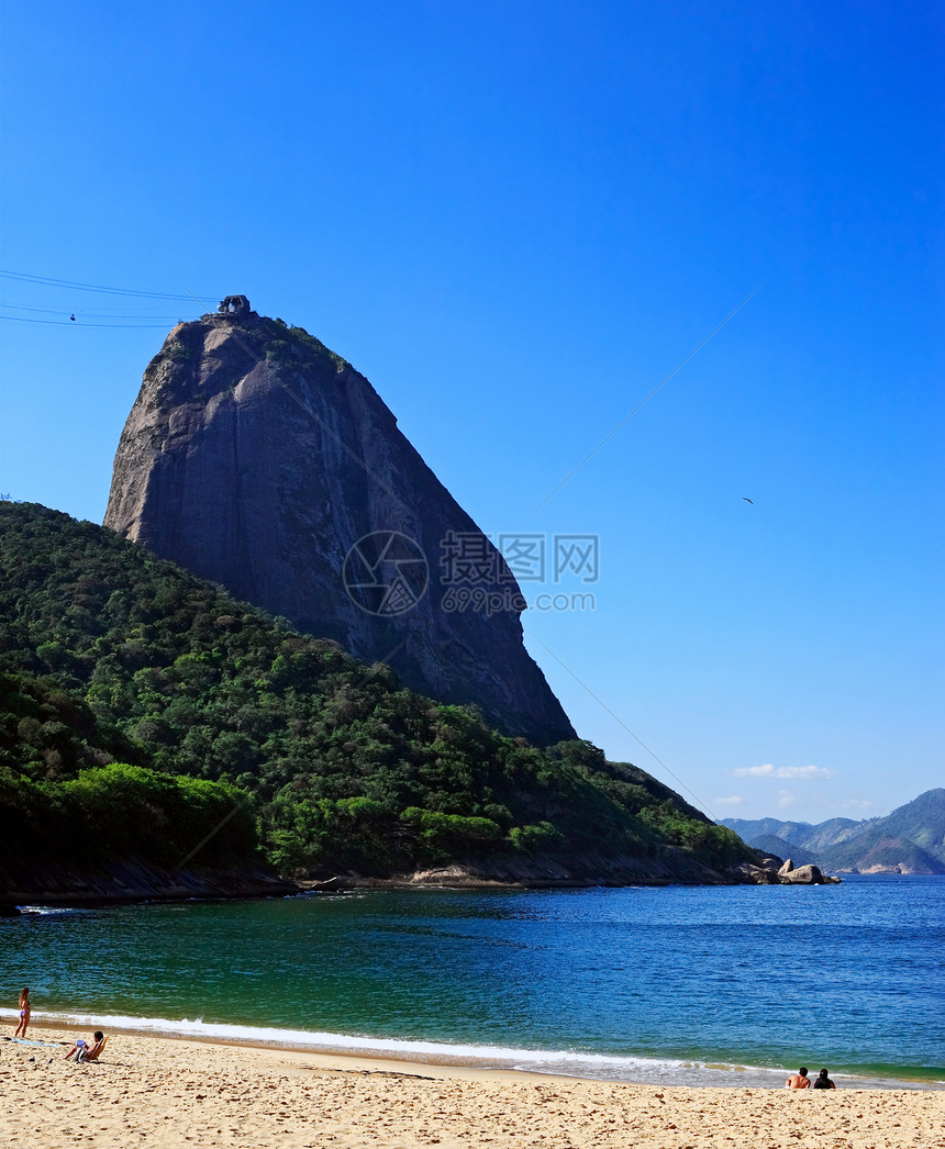 糖面包海滩目的地海洋旅行地方地标风景图片