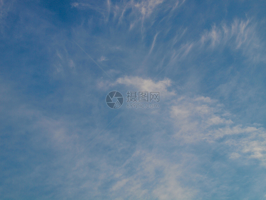 蓝蓝天空太阳材料多云天气晴天白色图片