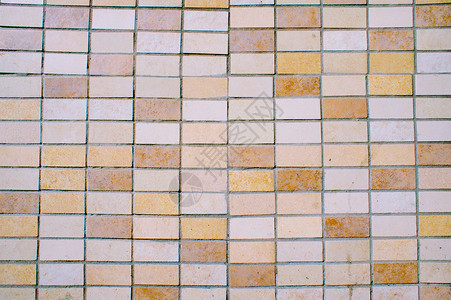 平铺背景橙子石头地面厨房风化褐色色调水泥黄色瓷砖背景图片