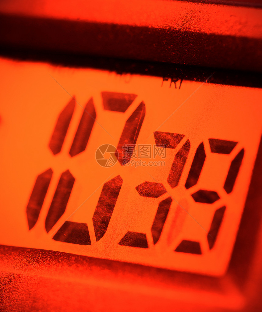 数字时钟手表倒数乐器力量液晶柜台时间码闹钟滴答屏幕图片