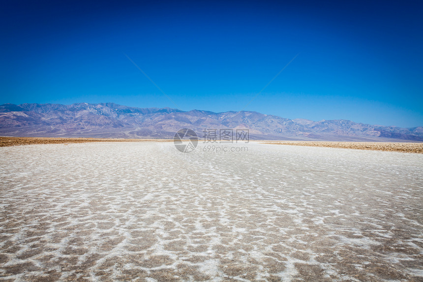 坏水点死亡国家白色干旱沙漠风景盆地天空公园环境图片