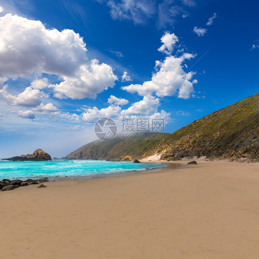 Big Sur州立公园的加利福尼亚菲佛海滩海景沿海支撑海岸地标蓝色旅行假期旅游岩石图片