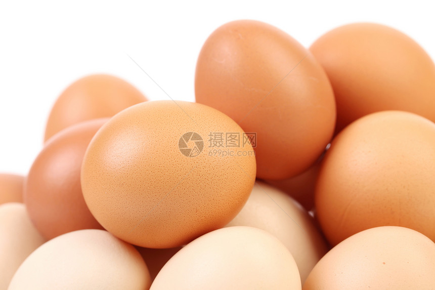 供市场销售的新鲜鸡蛋的背景背景食物蛋壳杂货美食生活家禽产品奶制品宏观椭圆形图片