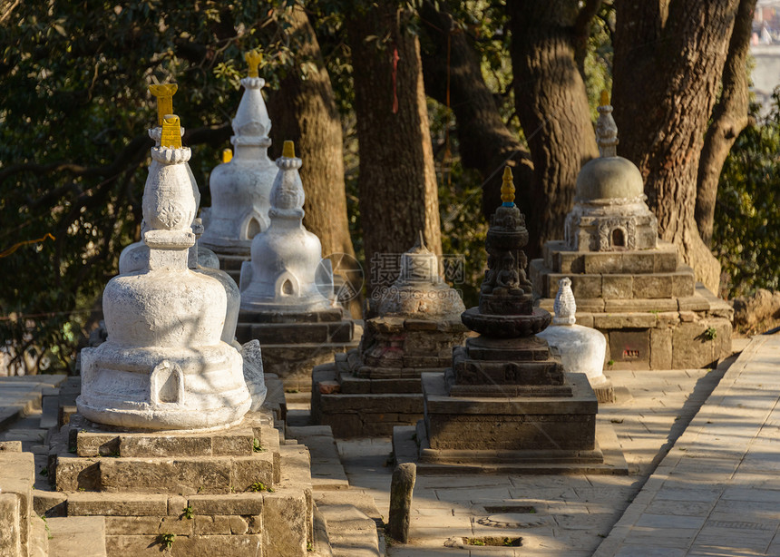 加德满都教堂佛教徒意义公园圆顶神社佛塔旅行白色宗教崇拜图片