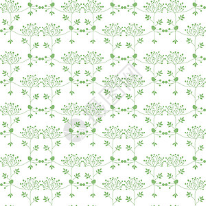 无缝花纹装饰绘画绿色创造力插图蝴蝶墙纸星星条纹背景图片