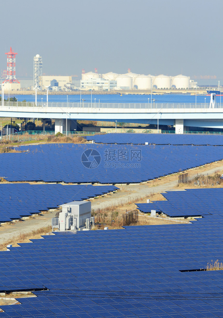 太阳能电池板站光伏植物工厂活力环境发电机绿色细胞技术力量图片