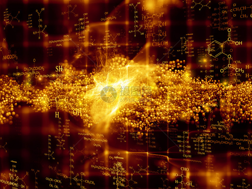 分子事件药品工程技术缩影遗传学基因渲染力量科学活力图片
