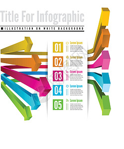 带有颜色箭头的色彩图选项小册子网络广告横幅技术标签网站金融卡片数据背景图片