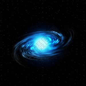 螺旋星系说明辉煌插图蓝色旋转黑洞宇航员强光勘探望远镜涡流背景图片