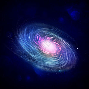 螺旋星系说明宇航员辉光星星世界星域轨道插图宇宙光环勘探背景图片