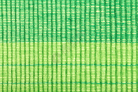 绿条条形结构纹理材料时尚条纹帆布宏观编织纤维针织墙纸亚麻背景图片