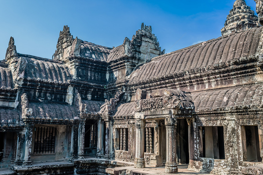 angkor wat 坎波迪亚语Name佛教徒废墟地标寺庙高棉语地方考古旅行目的地宗教图片