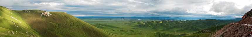 高高地山环境保护旅行草原畜牧业农业山脉天空荒漠化高原图片