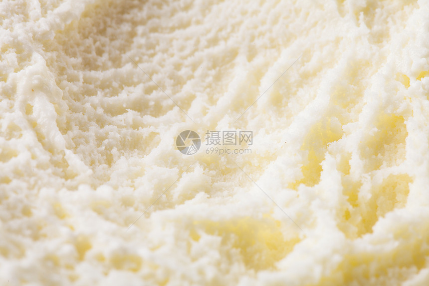 冰淇淋霜质奶油奶油状白色香草宏观产品奶制品小吃食物甜点图片