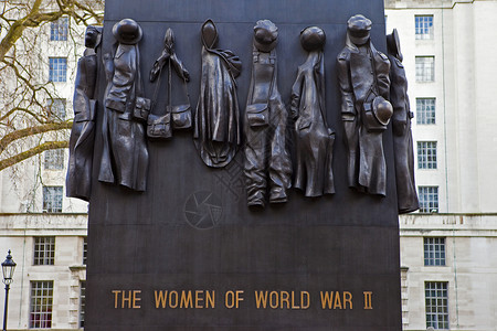 第二次世界大战妇女纪念纪念碑高清图片
