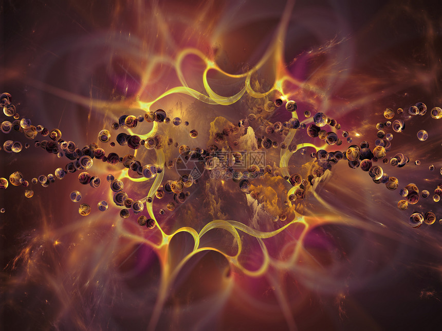 概念性DNA研究力量渲染原子开发科学生物学螺旋药品学校图片
