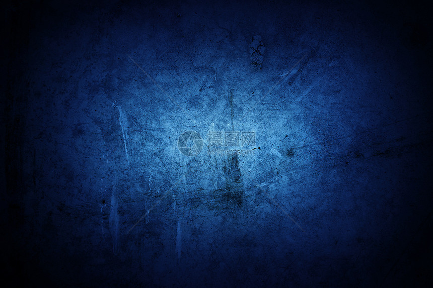 蓝墙水泥蓝色地面设计划痕边缘楼板照片背景石头图片