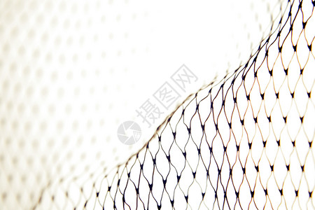 捕鱼渔网塑料宏观纹理背景编织元素设计背景图片