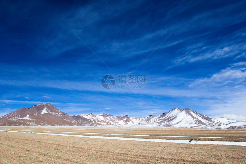 玻利维亚阿尔提普拉诺岛沙漠和山丘植物公园气候旅游顶峰干旱野生动物地区国家天空图片