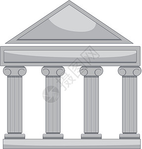 法院石头建筑学卡通片首都建筑大理石寺庙房子法庭柱廊背景图片