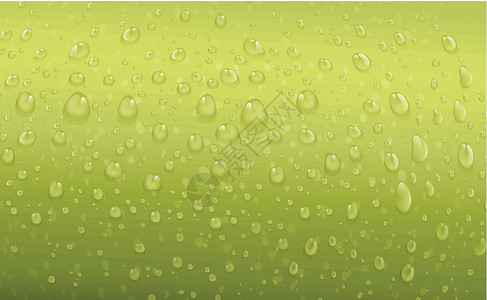 雾化绿色水滴水分气泡水性疏水绘画作用草图液体薄雾飞沫设计图片
