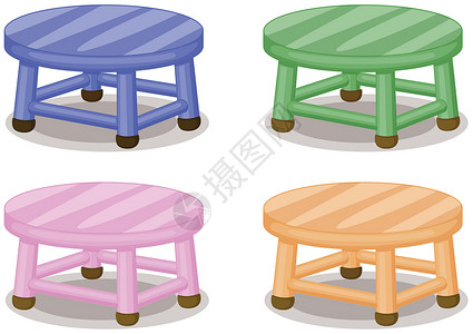 塑料凳子四个凳子设计图片
