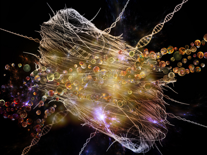 微缩舞蹈生物学校理论元素物质设计基本粒子化学运动技术图片