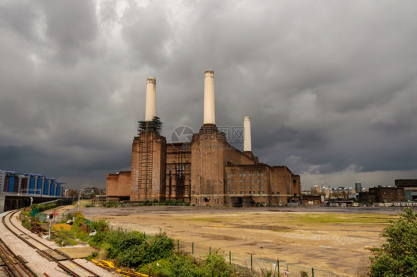 巴特海发电站建造活力英语车站建筑地标发电厂天空王国电站图片