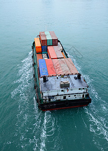 货物货船船舶进口龙骨商业货轮全球化世界海景贸易后勤高清图片