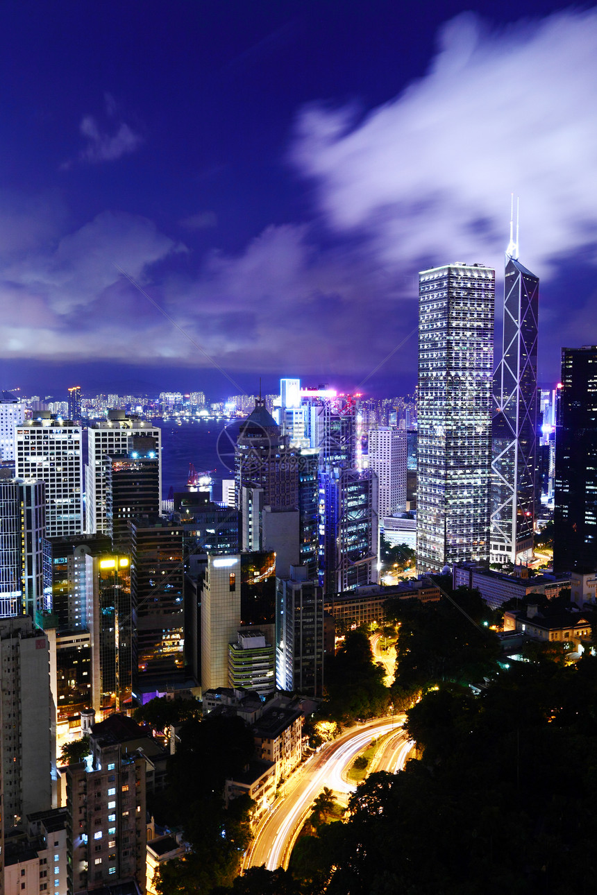 香港天线商业建筑场景城市金融摩天大楼天空景观市中心顶峰图片