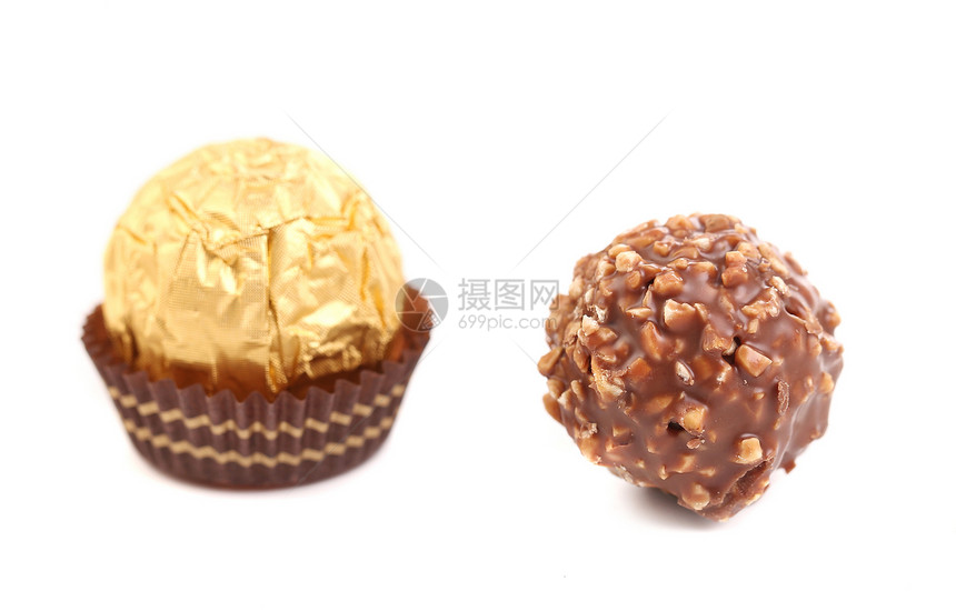 甜巧克力糖果牛奶展示小吃飞碟金色甜点金纸美食甜品糕点图片