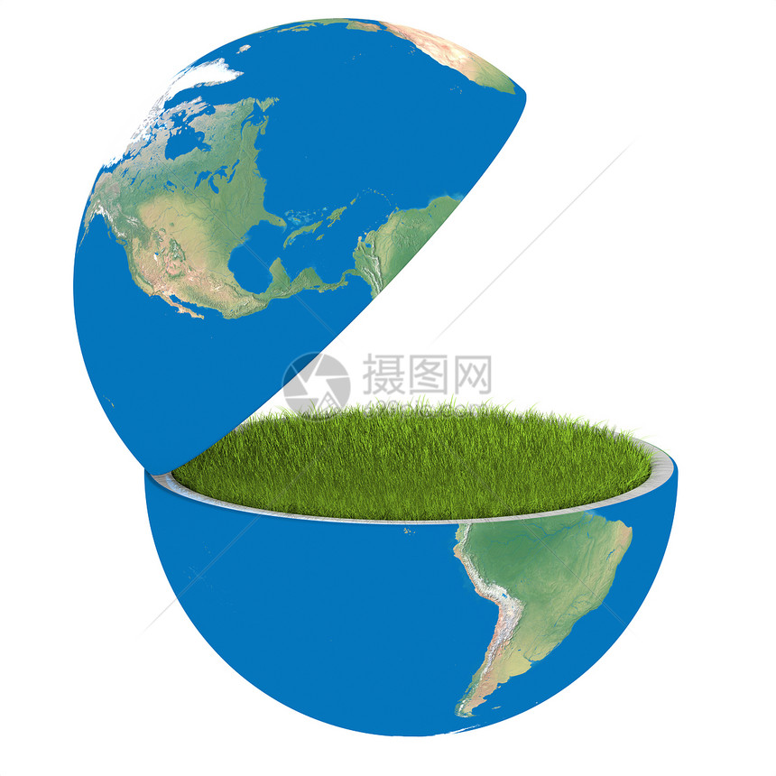 开放星球蓝色地球生物绿色插图天空概念环境行星世界图片