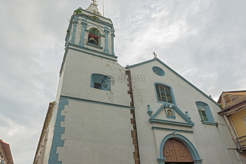 巴拿马市旧教堂金库建筑服务建筑物地标房子教会都市地方风光图片