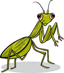 白蚁昆虫漫画插图背景图片