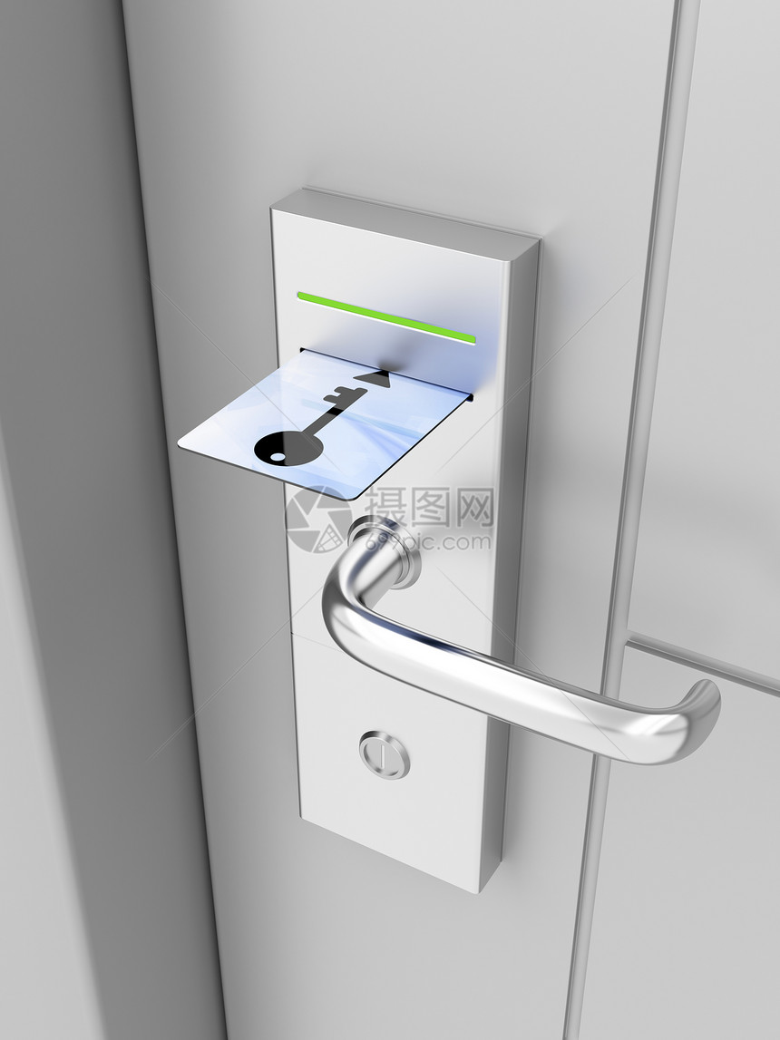 电子锁钥匙验证保障系统技术代码入口房子酒店开锁图片