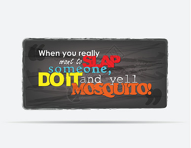 撒卡西亚背景元素讽刺设计蚊子横幅插图海报动机墙纸明信片背景图片