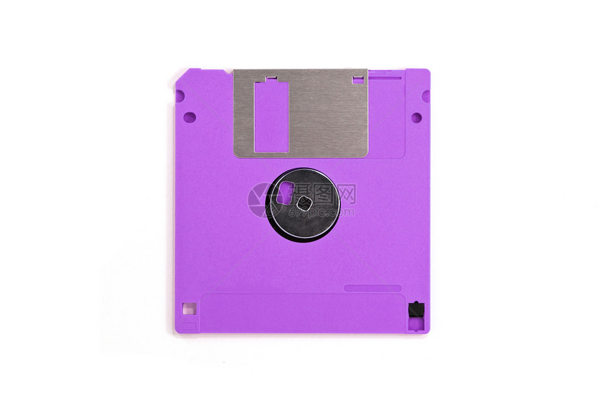 白色背景上孤立的磁盘软盘塑料电脑记忆司机硬件软件数据商业文档图片