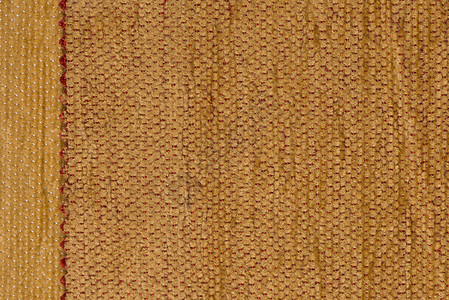 黄黄织物黄色麻布纹理纤维纺织品帆布材料亚麻编织背景图片