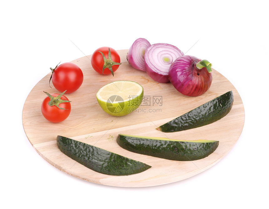 新鲜蔬菜在盘子上种子戒指食物香菜季节拼盘香气饮食木板水果图片