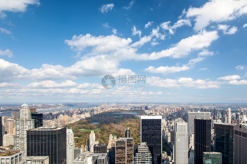 纽约中央公园天际生活日出城市景观天线天空街道场景建筑学图片
