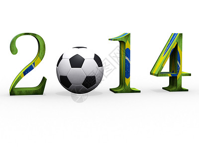 2014年3d 足球世界杯背景图片
