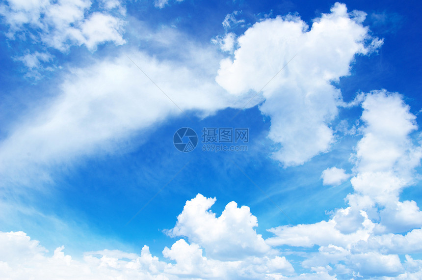 蓝蓝天空环境季节积雨沉淀蓝天天气晴天水分阳光太阳图片