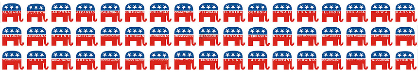 共和党人选举旗帜图片