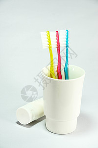 牙刷套件口腔玻璃牙科护理牙齿牙膏保健背景图片