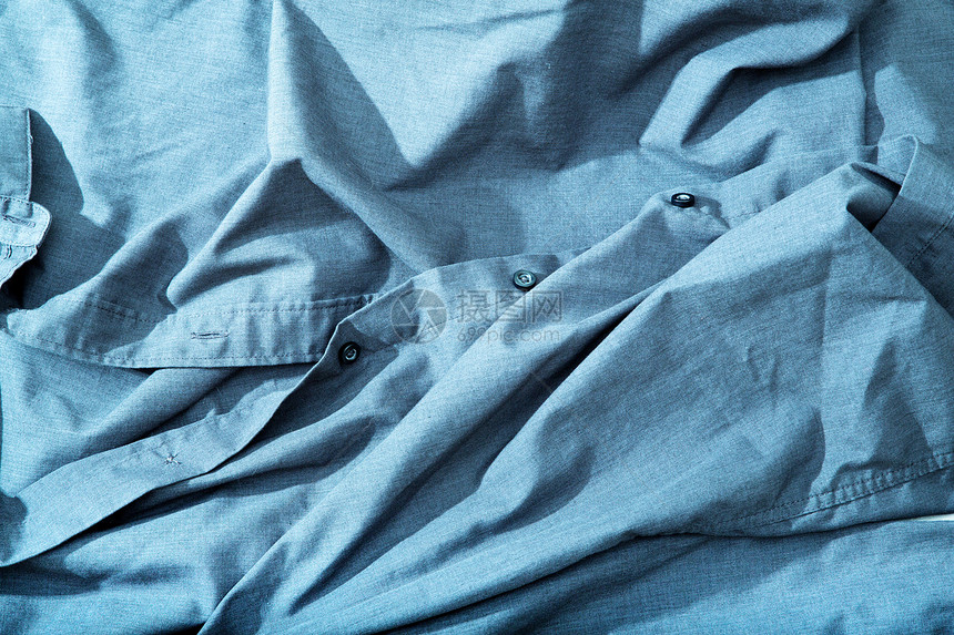 衣布男性织物海浪男人棉布材料按钮衣柜羊毛商业图片