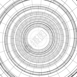 线框架螺旋工程项目雕刻设计等距工业折线圆圈绘画技术背景图片