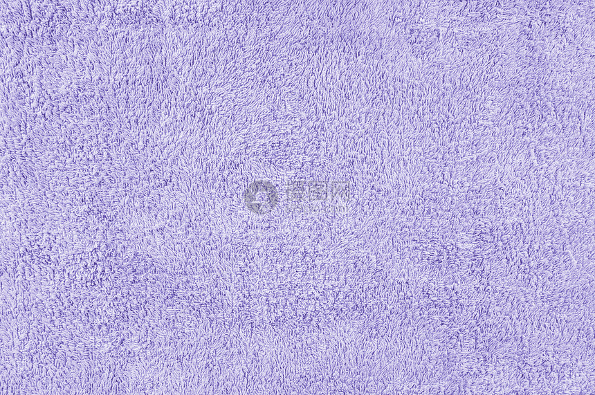 紫毛巾纹理亚麻宏观小地毯织物紫色纤维地毯浴室抹布卫生图片