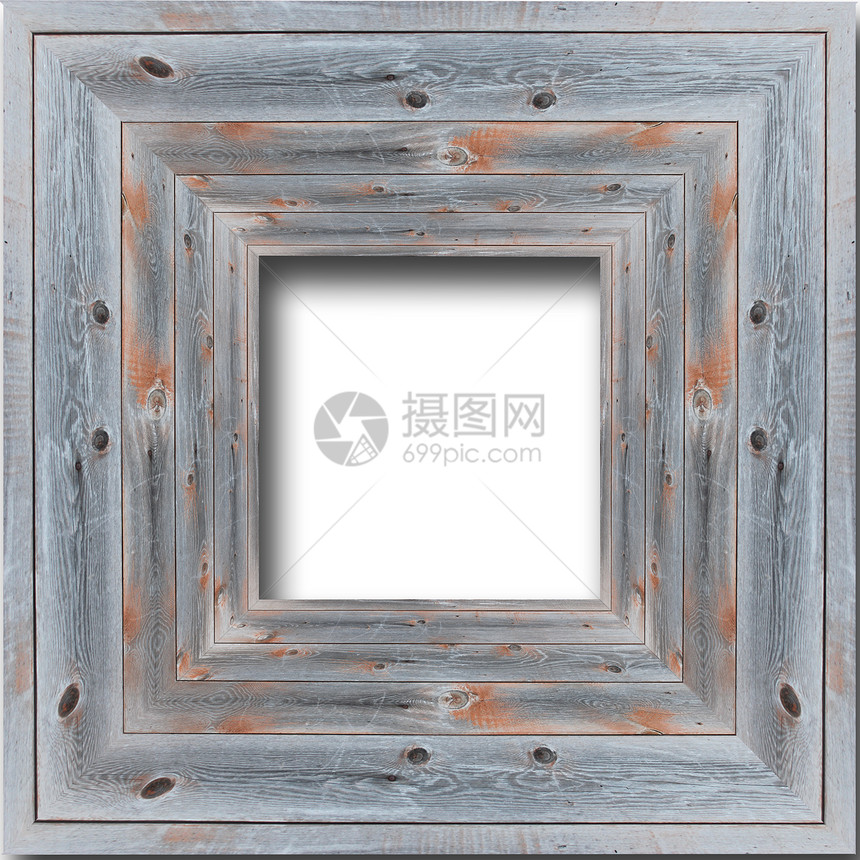 白色背景上孤立的木板边框装饰品艺术品数字框架元素枝条木头设计餐具柜面包图片