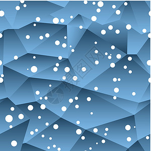 神州北极广场抽象蓝晶冰面背景纹理设计图片